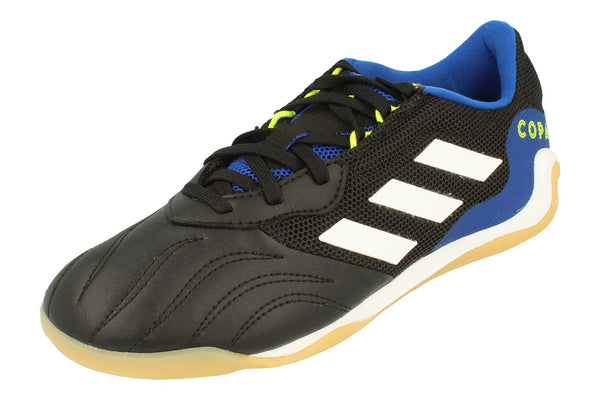 Adidas Copa Sense.3 In Sala Mens Football Boots Trainers  FW6521 - Black White Yellow Fw6521 - Photo 0