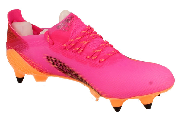 Adidas X Ghosted.1 Sg Mens Football Boots  FW6892 - Pink Orange Fw6892 - Photo 0