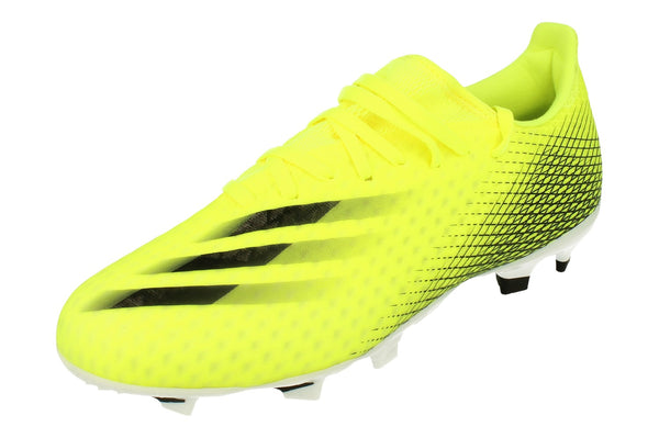 Adidas X Ghosted.3 FG Mens Football Boots  FW6948 - Yellow Black Blue Fw6948 - Photo 0