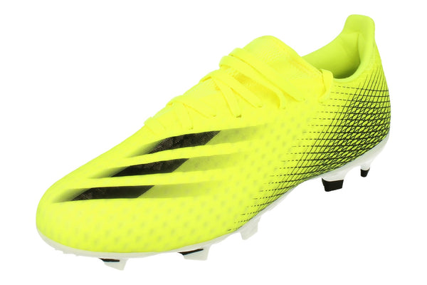 Adidas X Ghosted.3 FG Mens Football Boots  FW6948 - Yellow Black Blue Fw6948 - Photo 0