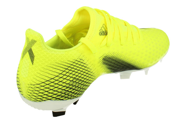 Adidas X Ghosted.3 FG Mens Football Boots  FW6948 - Yellow Black Blue Fw6948 - Photo 0
