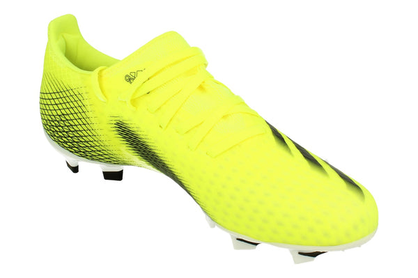 Adidas X Ghosted.3 FG Mens Football Boots  FW6948 - Yellow Black Blue Fw6948 - Photo 0