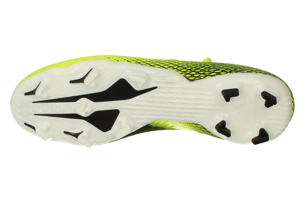 Adidas X Ghosted.3 FG Mens Football Boots  FW6948 - Yellow Black Blue Fw6948 - Photo 0