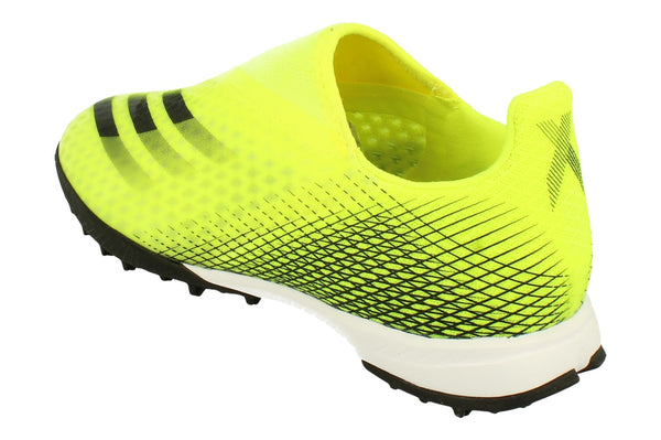 Adidas X Ghosted.3 Ll Tf Mens Football Boots Trainers  FW6971 - Yellow Black Blue Fw6971 - Photo 0