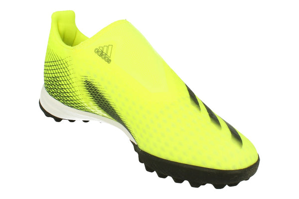 Adidas X Ghosted.3 Ll Tf Mens Football Boots Trainers  FW6971 - Yellow Black Blue Fw6971 - Photo 0