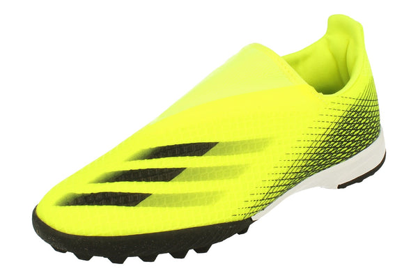 Adidas X Ghosted.3 Ll Tf Junior Football Boots Trainers  FW6982 - Yellow Black White Fw6982 - Photo 0