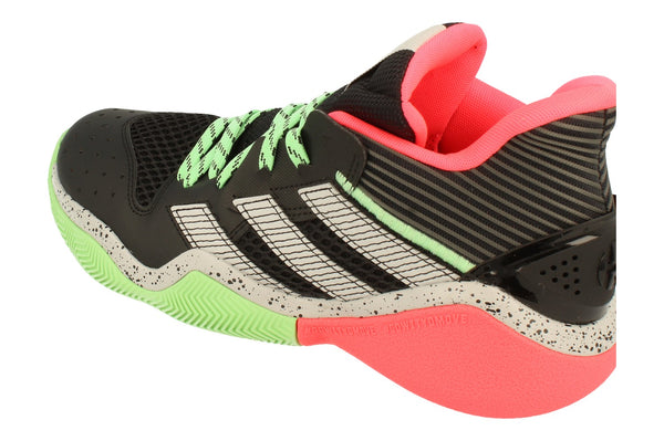 Adidas Harden Stepback Mens Basketball Trainers Sneakers  FW8486 - Black Green Red Fw8486 - Photo 0
