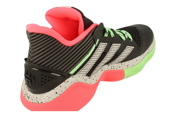 Adidas Harden Stepback Mens Basketball Trainers Sneakers  FW8486 - Black Green Red Fw8486 - Photo 0
