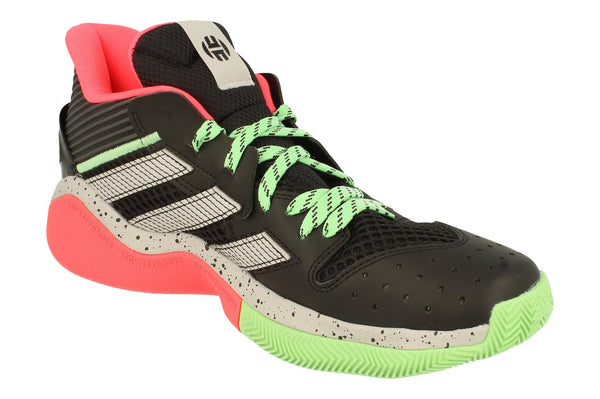 Adidas Harden Stepback Mens Basketball Trainers Sneakers  FW8486 - Black Green Red Fw8486 - Photo 0