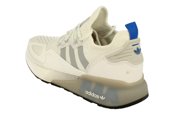 Adidas Originals Zx 2K Boost Mens Sneakers  FX0076 - White Grey Fx0076 - Photo 0