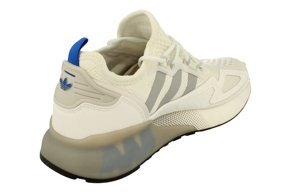Adidas Originals Zx 2K Boost Mens Sneakers  FX0076 - White Grey Fx0076 - Photo 0