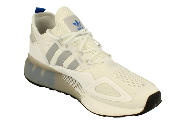 Adidas Originals Zx 2K Boost Mens Sneakers  FX0076 - White Grey Fx0076 - Photo 0
