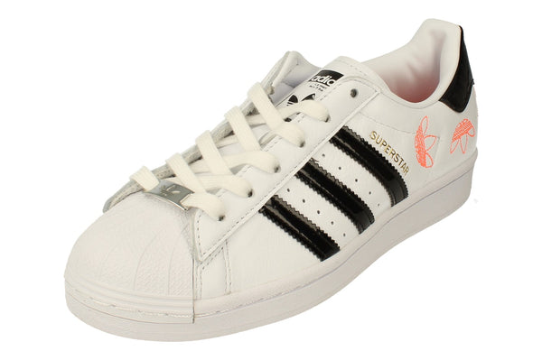 Adidas Originals Superstar Womens Trainers Sneakers Fx2246 FX2246 - White Black Gold Fx2246 - Photo 0