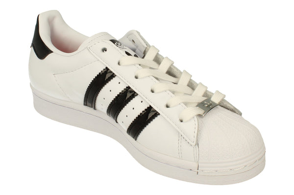 Adidas Originals Superstar Womens Trainers Sneakers Fx2246 FX2246 - White Black Gold Fx2246 - Photo 0