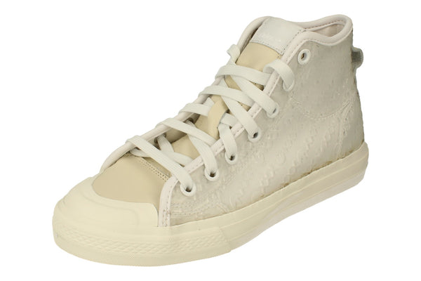 Adidas Originals Nizza Hi Rf Mens Trainers  FX2418 - White White Off White Fx2418 - Photo 0