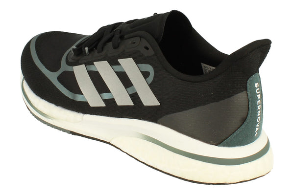 Adidas Supernova + Mens Sneakers FX6658 - Black Silver Blue Fx6658 - Photo 0
