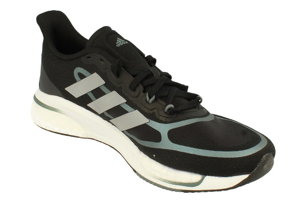 Adidas Supernova + Mens Sneakers FX6658 - Black Silver Blue Fx6658 - Photo 0