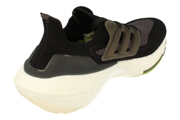 Adidas Ultraboost 21 Mens Sneakers FY0374 - Black White Green Fy0374 - Photo 0