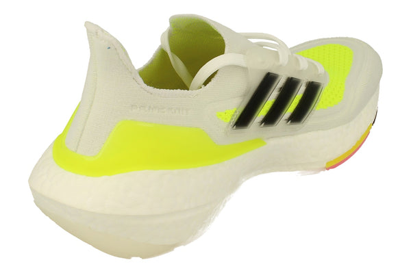 Adidas Ultraboost 21 Mens Sneakers FY0377 - White Yellow Black Fy0377 - Photo 0
