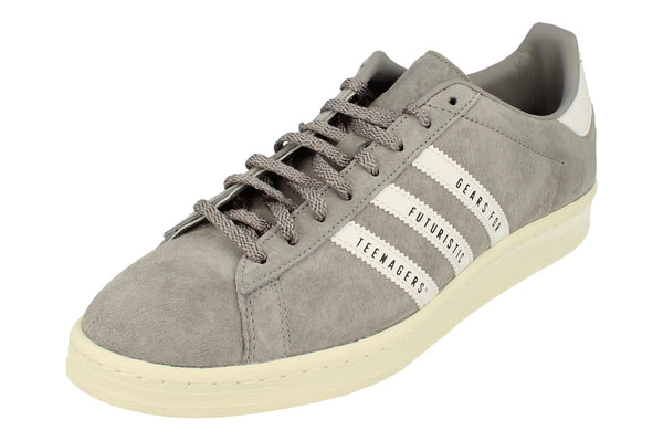 Adidas Originals Campus Human Made Mens Trainers  FY0733 - Light Onix White Fy0733 - Photo 0