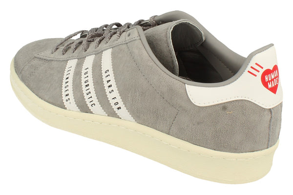Adidas Originals Campus Human Made Mens Trainers  FY0733 - Light Onix White Fy0733 - Photo 0