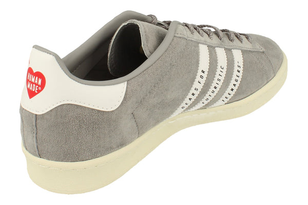 Adidas Originals Campus Human Made Mens Trainers  FY0733 - Light Onix White Fy0733 - Photo 0