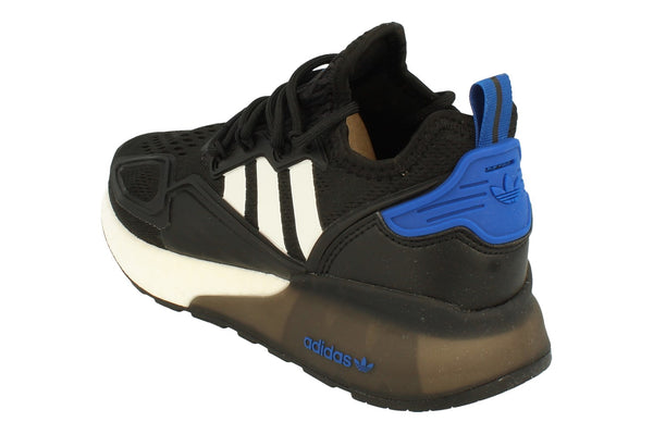 Adidas Originals Zx 2K Boost Junior Sneakers  FY1707 - Black White Royal Fy1707 - Photo 0