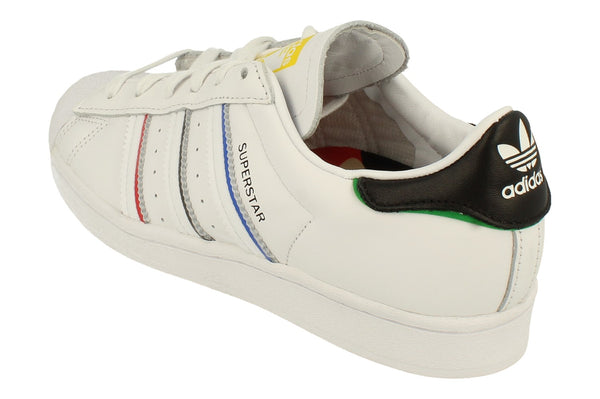 Adidas Originals Superstar Mens Trainers Sneakers  FY2325 - White White Black Fy2325 - Photo 0