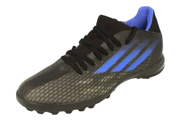 Adidas X Speedflow.3 Tf Mens Football Boots Trainers  FY3308 - Black Blue Fy3308 - Photo 0
