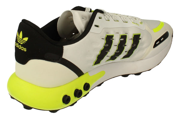 Adidas Originals La Trainer III Mens Running Sneakers   - White Black Yellow Fy3704 - Photo 0