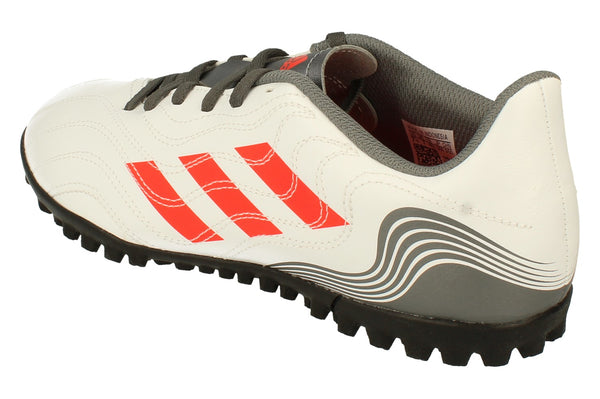 Adidas Copa Sense.4 Tf Mens Football Trainers Boots  FY6180 - White Red Grey Fy6180 - Photo 0