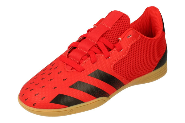 Adidas Predator Freak.4 In Sala Football Boots Trainers  FY6329 - Red Black Gum Fy6329 - Photo 0