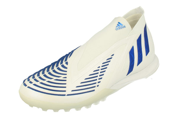 Adidas Predator Edge.1 Tf Mens Football Boots Trainers  GW3655 - White Blue Gw3655 - Photo 0