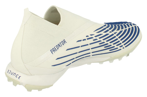 Adidas Predator Edge.1 Tf Mens Football Boots Trainers  GW3655 - White Blue Gw3655 - Photo 0
