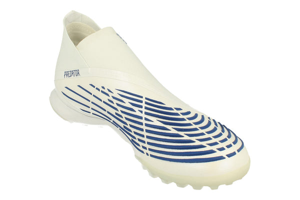 Adidas Predator Edge.1 Tf Mens Football Boots Trainers  GW3655 - White Blue Gw3655 - Photo 0