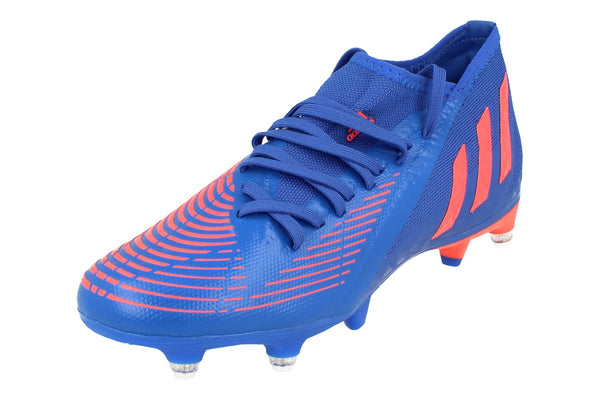 Adidas Predator Edge.3 Sg Mens Football Boots  GW4870 - Blue Red Gw4870 - Photo 0
