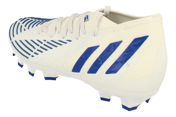 Adidas Predator Edge.2 Mg Mens Football Boots  GW6146 - White Blue White Gw6146 - Photo 0
