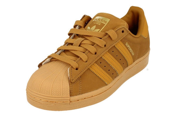 Adidas Originals Superstar Mens Trainers Sneakers  GW6228 - Mesa Brown Gum Gw6228 - Photo 0
