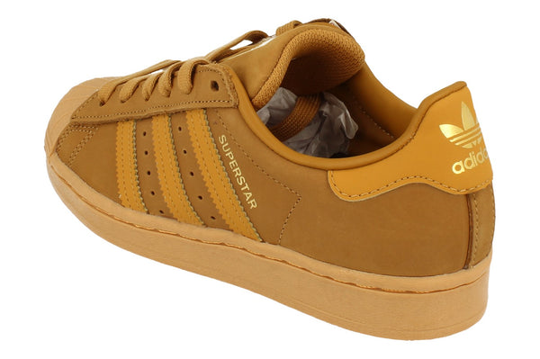Adidas Originals Superstar Mens Trainers Sneakers  GW6228 - Mesa Brown Gum Gw6228 - Photo 0