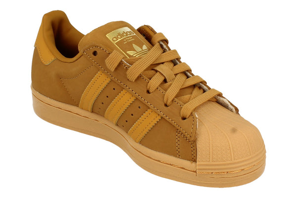 Adidas Originals Superstar Mens Trainers Sneakers  GW6228 - Mesa Brown Gum Gw6228 - Photo 0