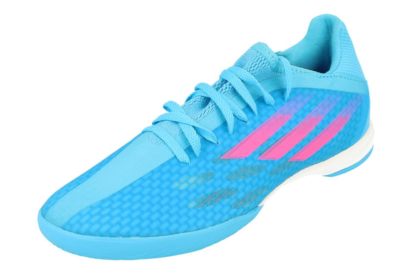Adidas X Speedflow.3 In Mens Football Boots Trainers  GW7489 - Blue White Pink Gw7489 - Photo 0