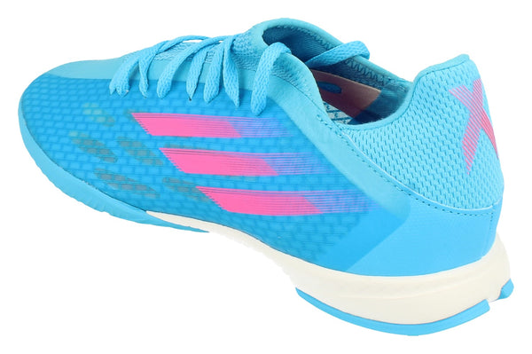Adidas X Speedflow.3 In Mens Football Boots Trainers  GW7489 - Blue White Pink Gw7489 - Photo 0