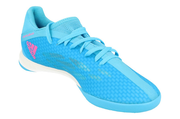 Adidas X Speedflow.3 In Mens Football Boots Trainers  GW7489 - Blue White Pink Gw7489 - Photo 0
