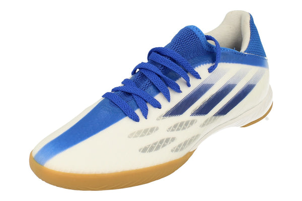 Adidas X Speedflow.3 In Mens Football Boots Trainers  GW7491 - White Blue Gw7491 - Photo 0
