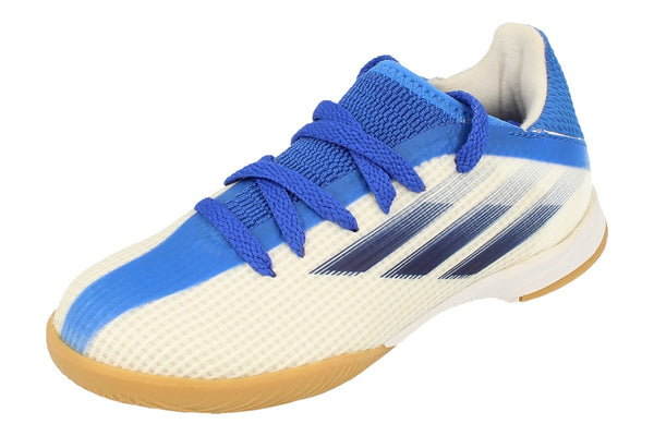 Adidas X Speedflow.3 In Junior Football Boots Trainers  GW7492 - White Blue Gw7492 - Photo 0