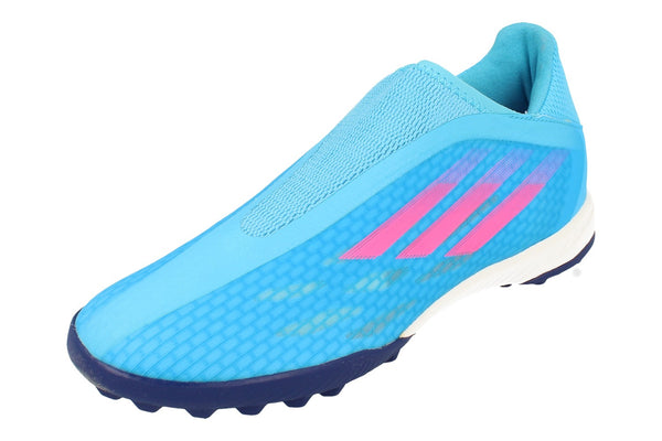 Adidas X Speedflow.3 Ll Tf Mens Football Boots Trainers  GW7500 - White Blue Gw7500 - Photo 0