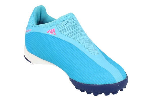 Adidas X Speedflow.3 Ll Tf Junior Football Boots Trainers GW7501 - Blue White Gw7501 - Photo 0