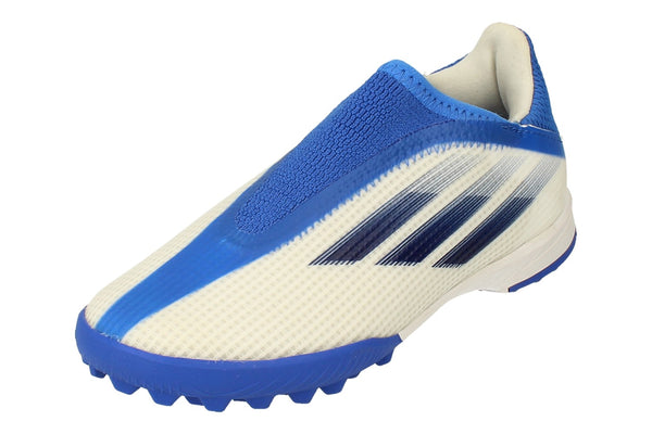 Adidas X Speedflow.3 Ll Tf Junior Football Boots Trainers  GW7502 - White Blue Gw7502 - Photo 0