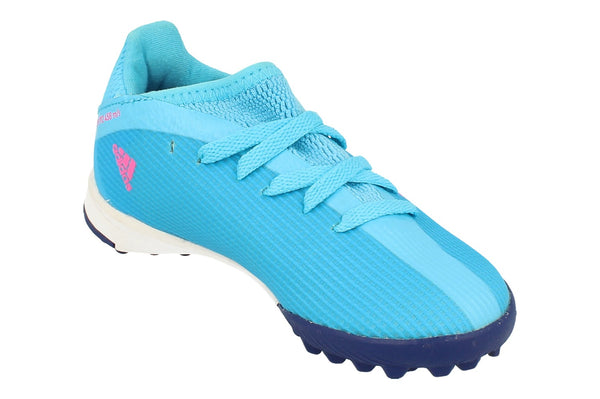 Adidas X Speedflow.3 Tf Junior Football Boots Trainers  GW7513 - Blue White Gw7513 - Photo 0