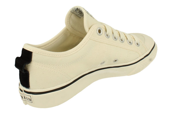 Adidas Originals Nizza Low Womens Trainers Sneakers  GX2432 - Off White Black Silver Gx2432 - Photo 0